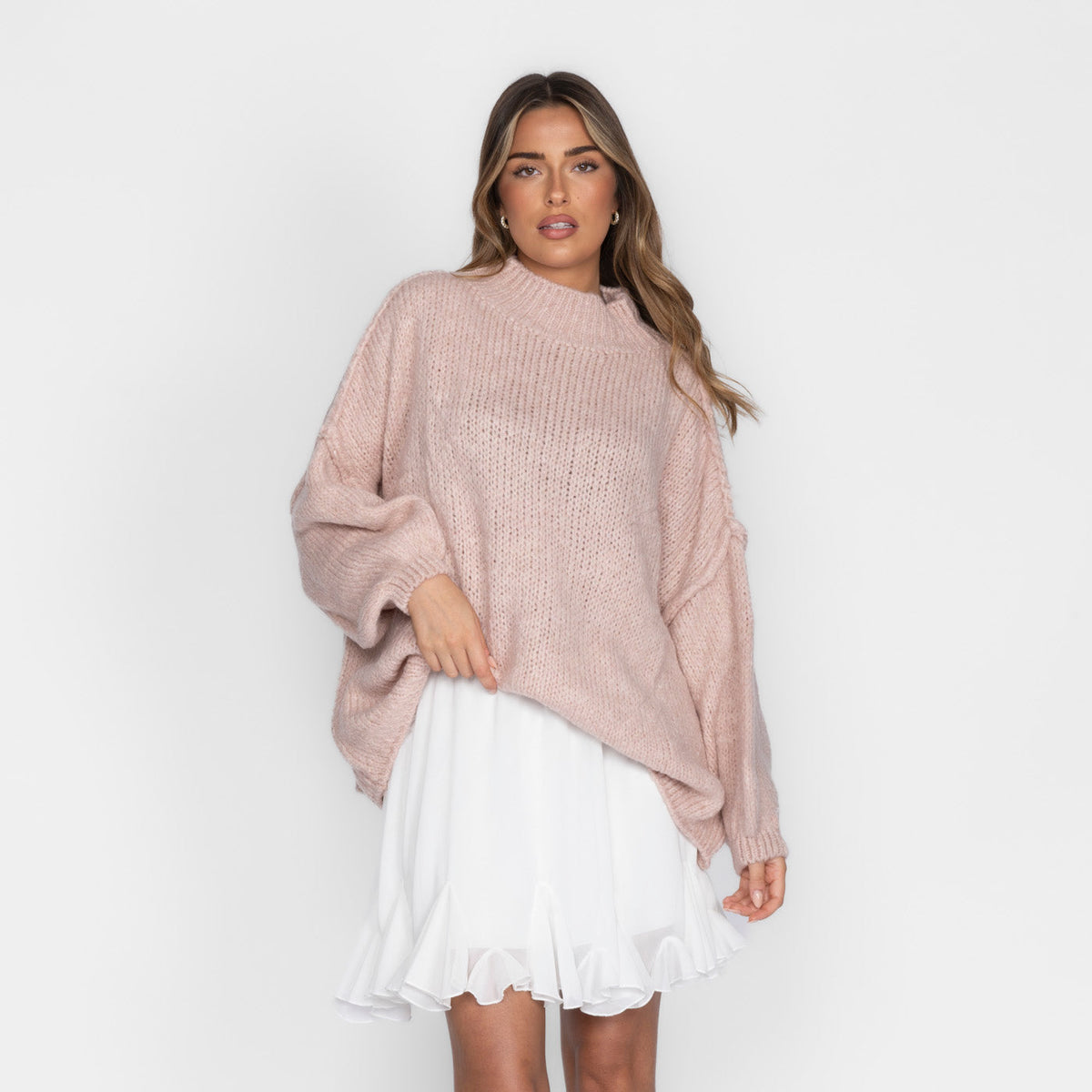 Úrsula | Jersey oversize de cuello alto