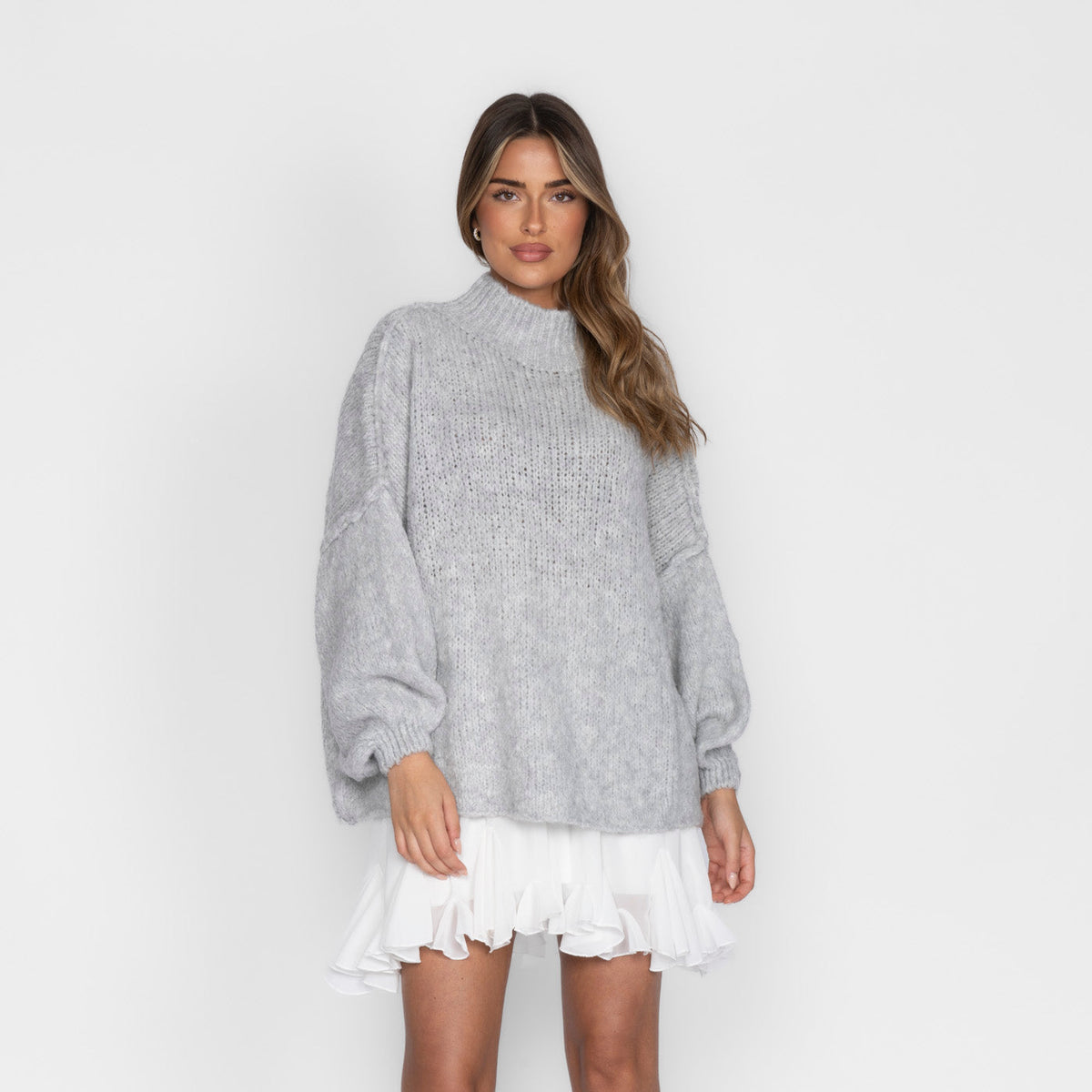 Úrsula | Jersey oversize de cuello alto