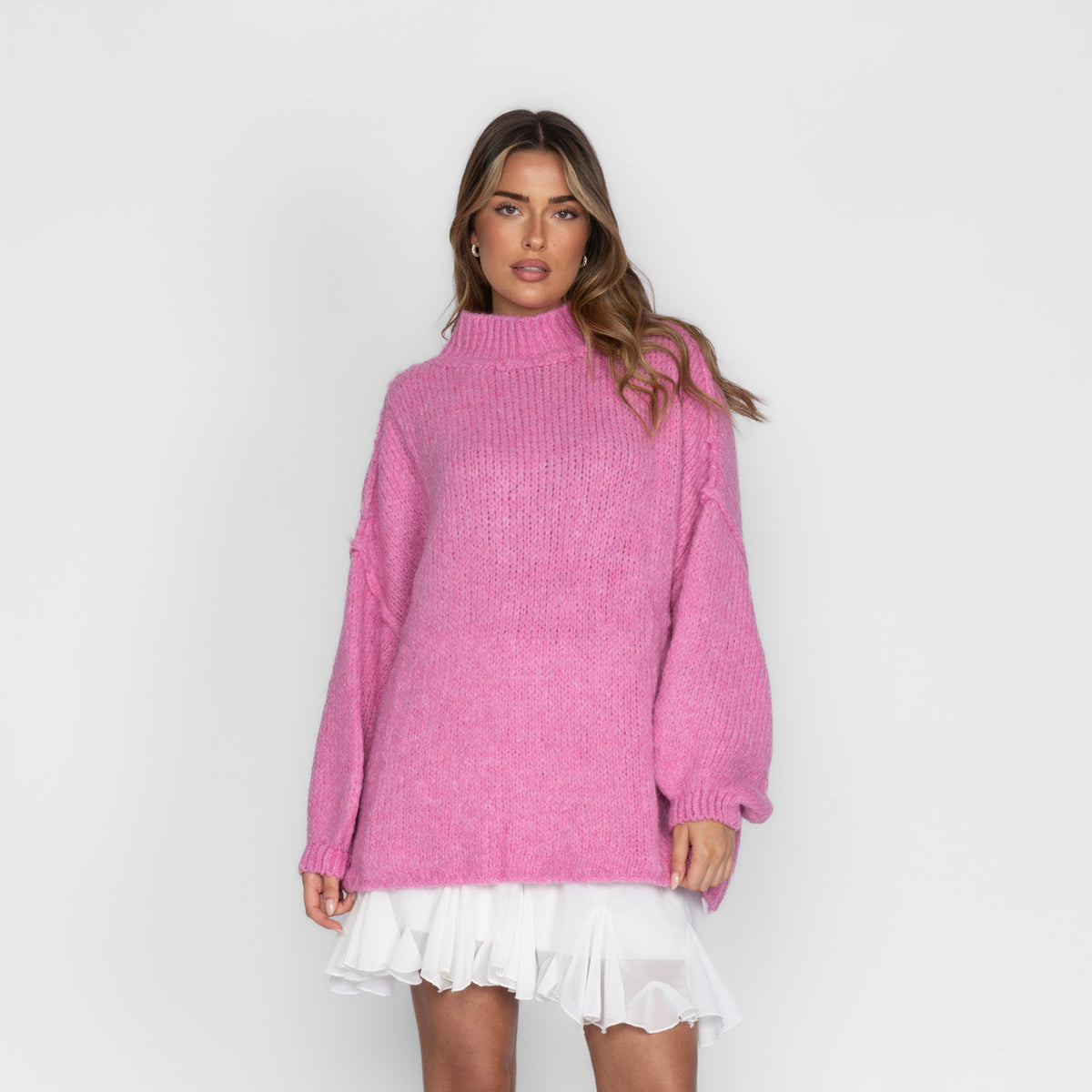 Úrsula | Jersey oversize de cuello alto