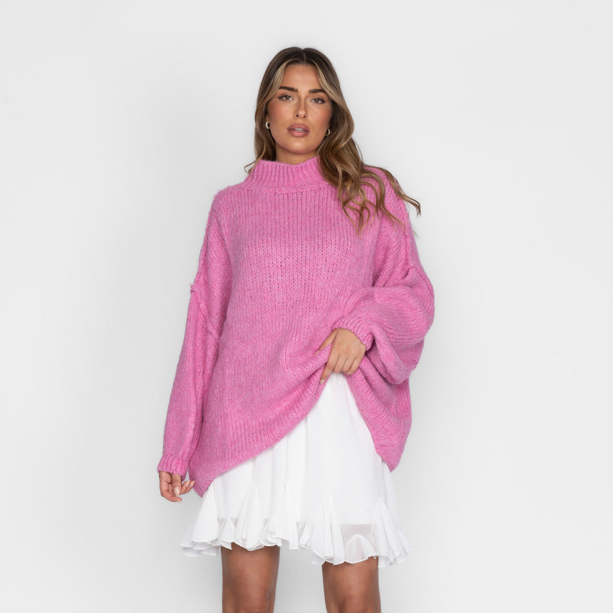 Úrsula | Jersey oversize de cuello alto