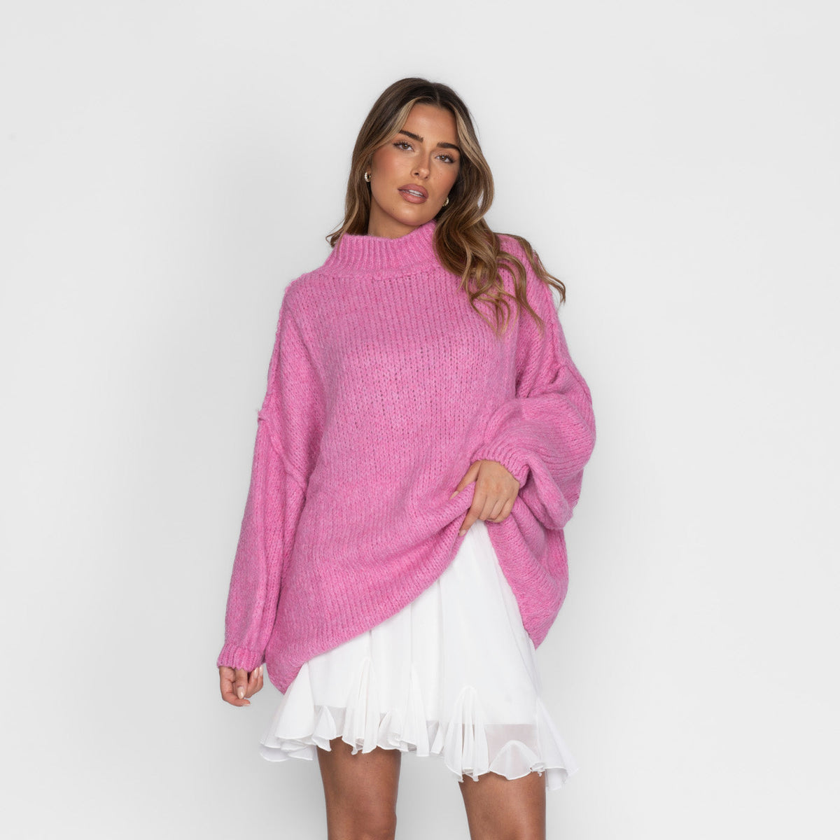 Úrsula | Jersey oversize de cuello alto