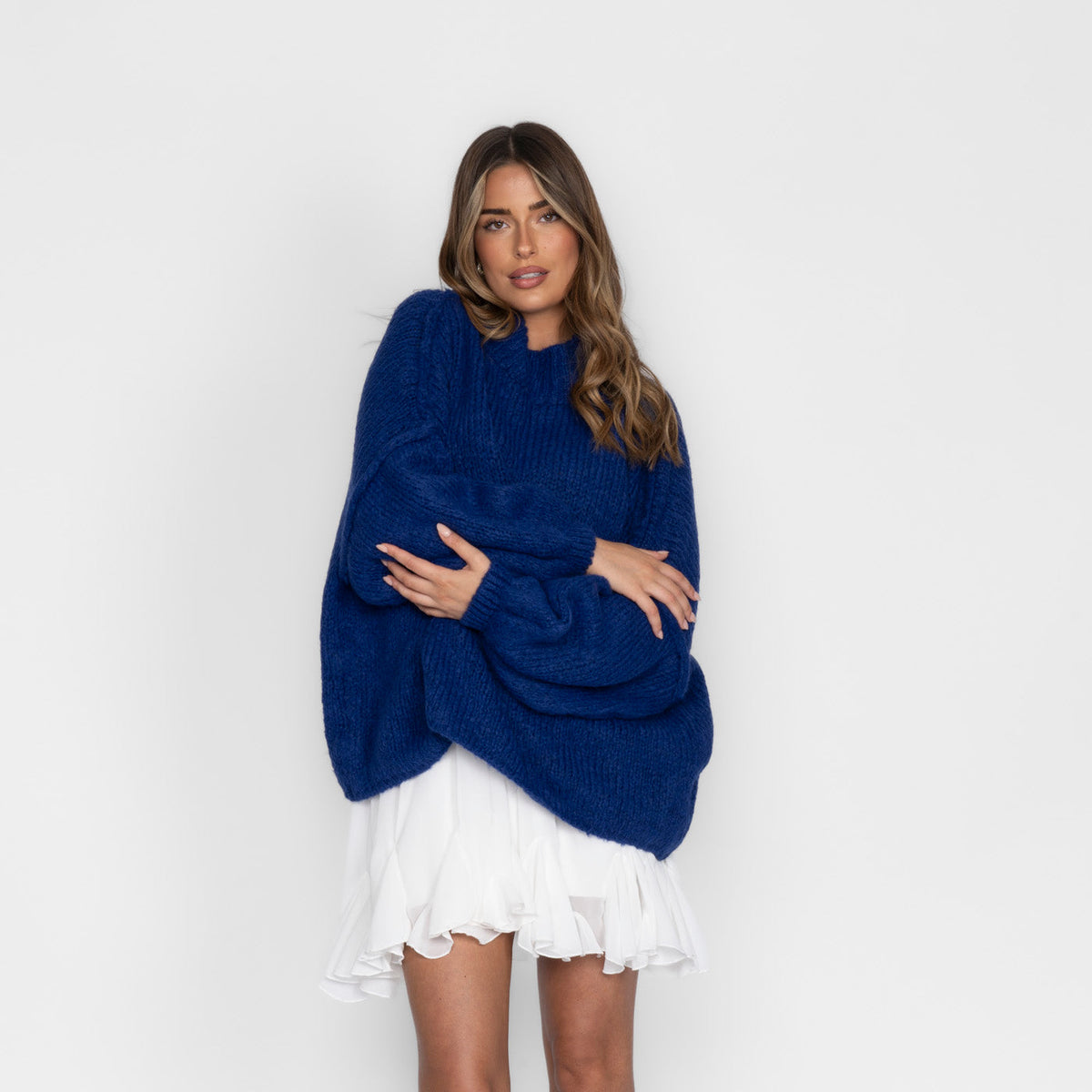 Úrsula | Jersey oversize de cuello alto