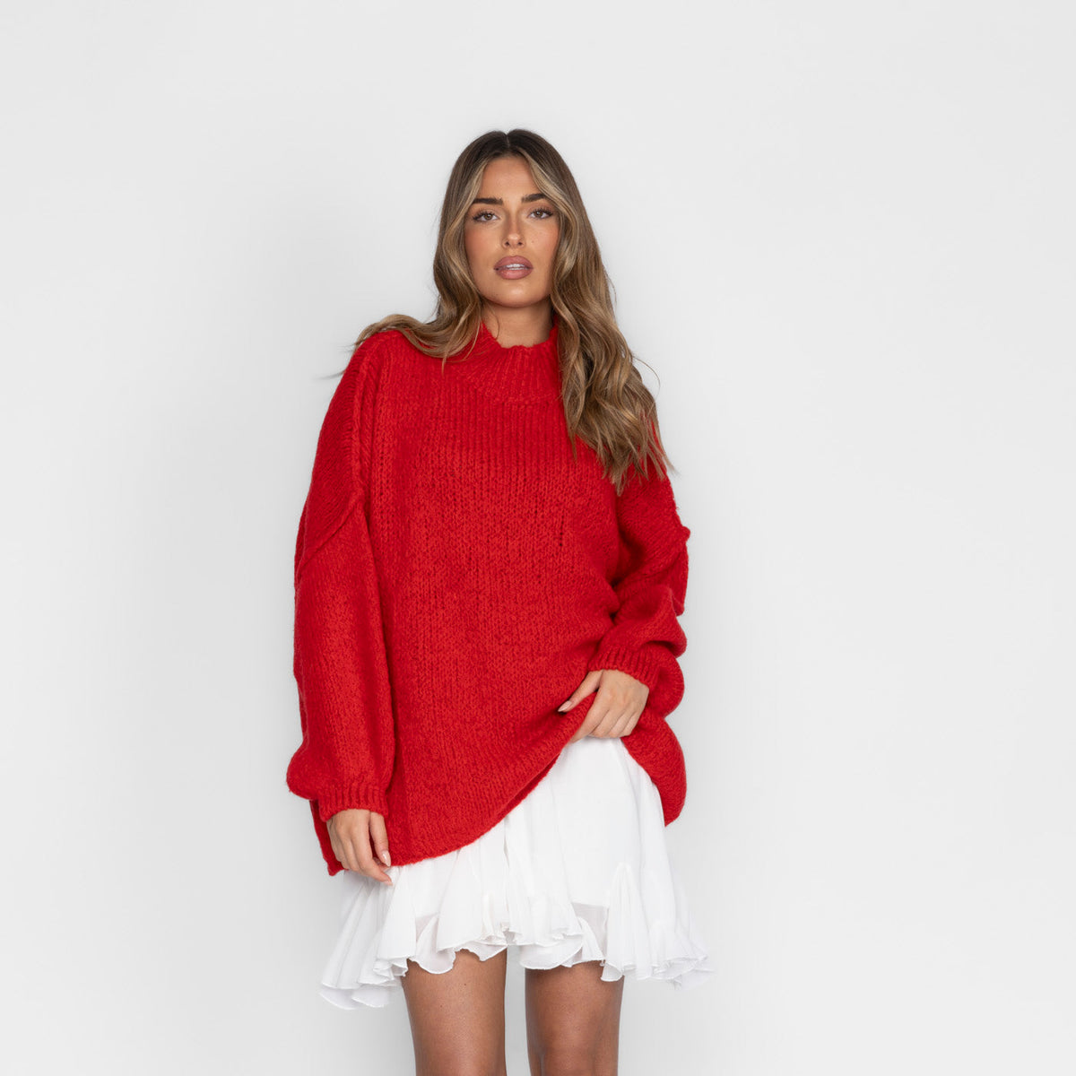 Úrsula | Jersey oversize de cuello alto
