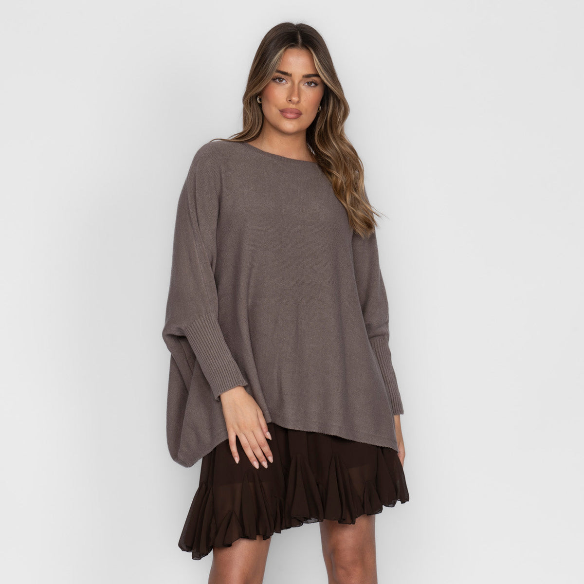 Rafaela | Jersey oversize de hombros caídos