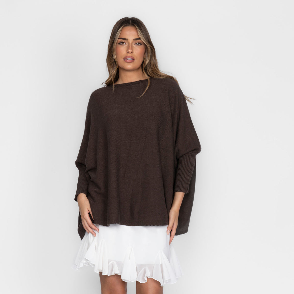 Rafaela | Jersey oversize de hombros caídos
