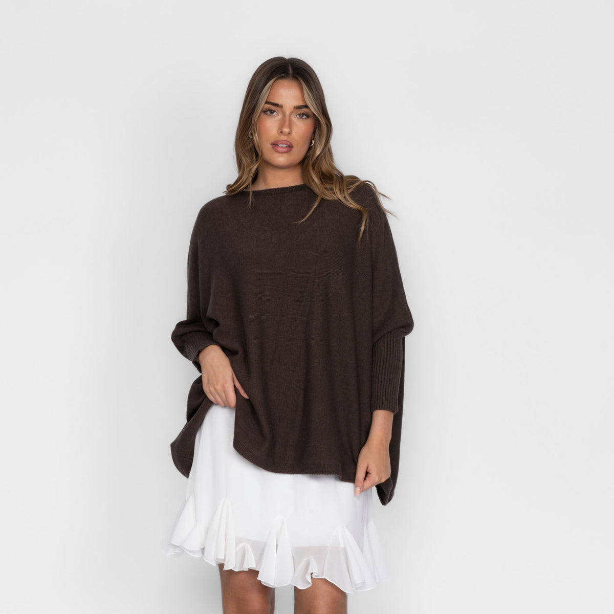 Rafaela | Jersey oversize de hombros caídos