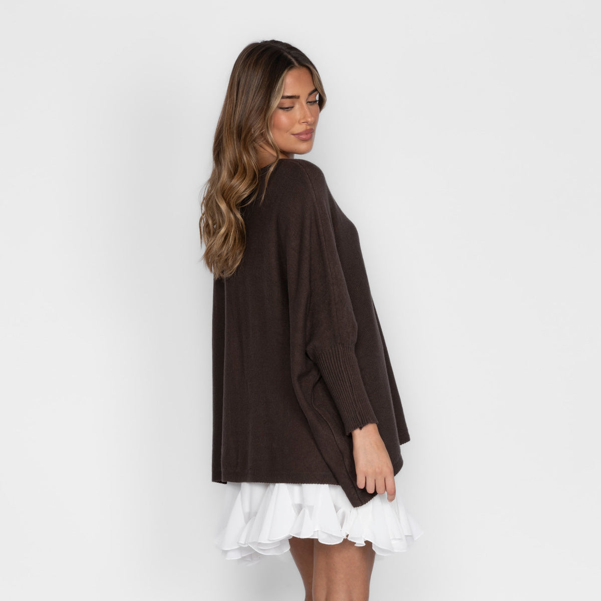 Rafaela | Jersey oversize de hombros caídos