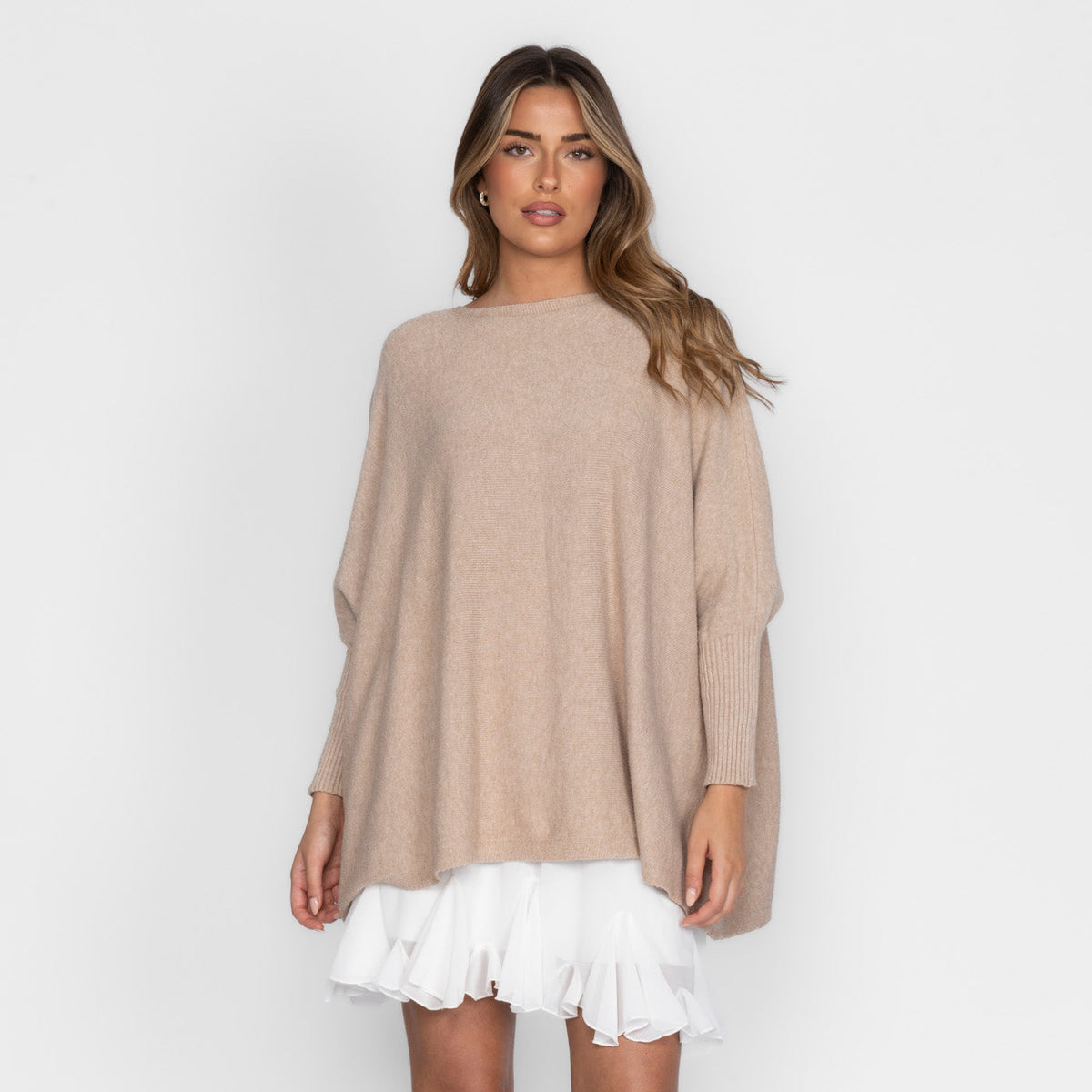 Rafaela | Jersey oversize de hombros caídos