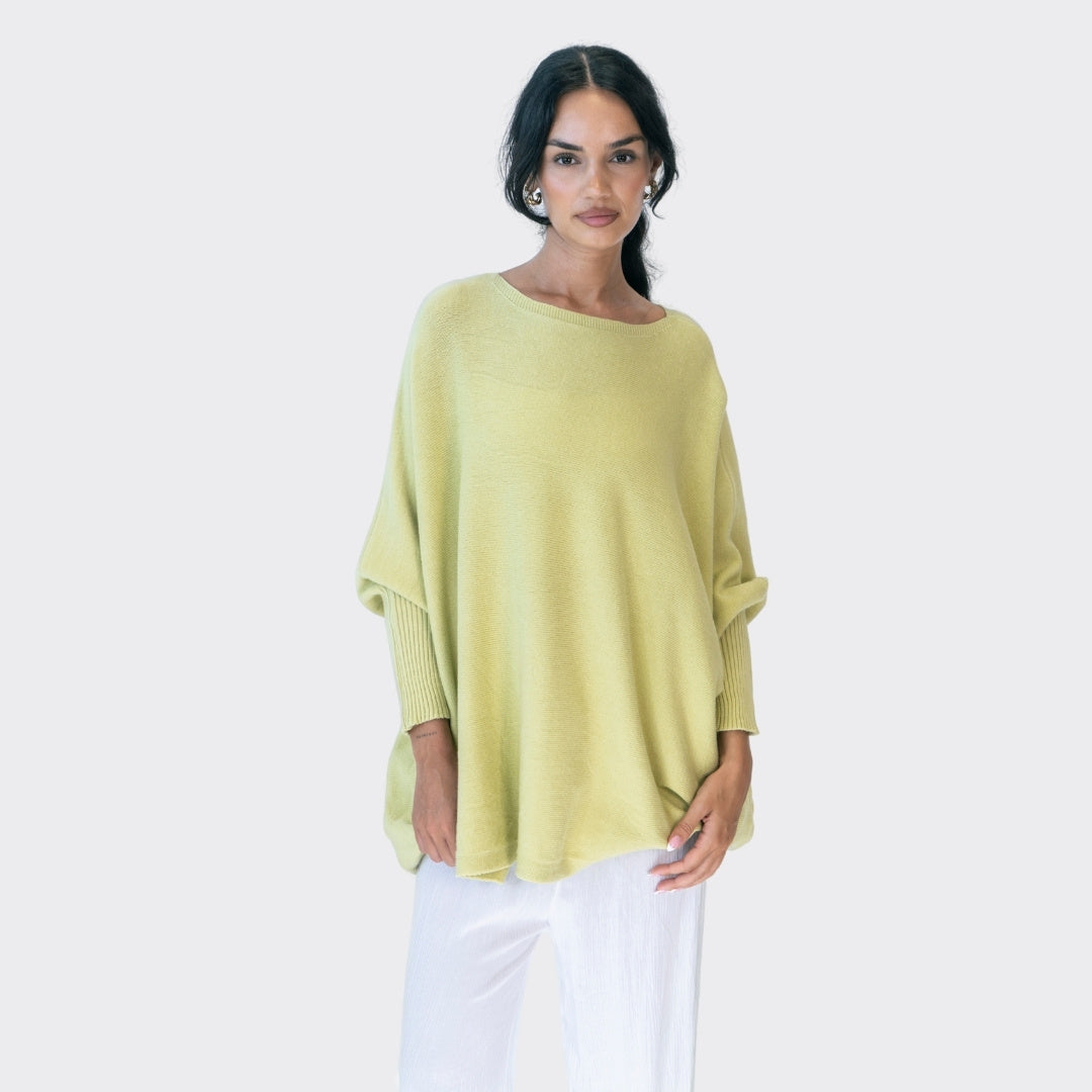 Rafaela | Jersey oversize de hombros caídos
