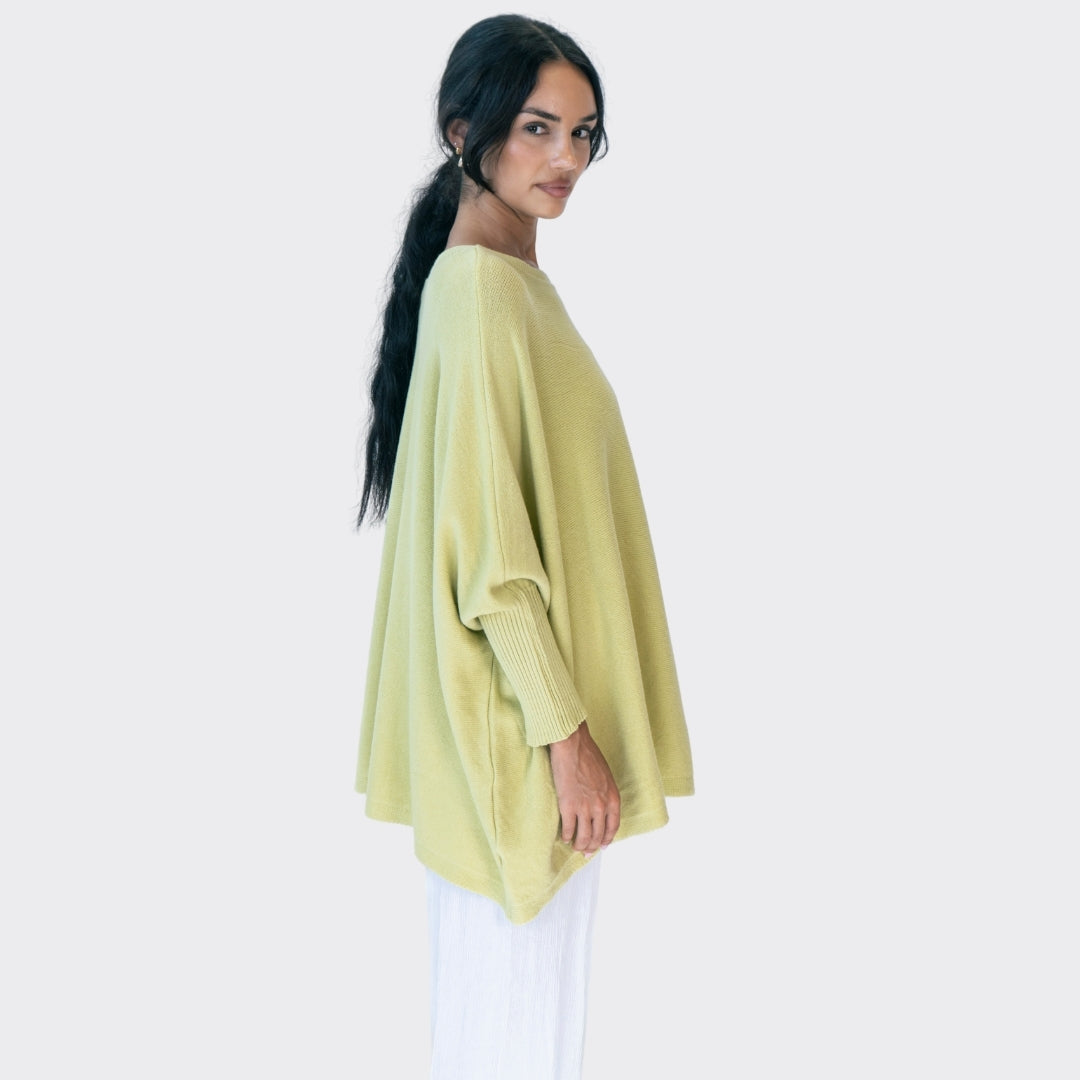 Rafaela | Jersey oversize de hombros caídos