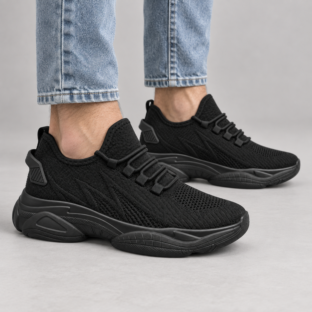 Zapatillas deportivas con elevación