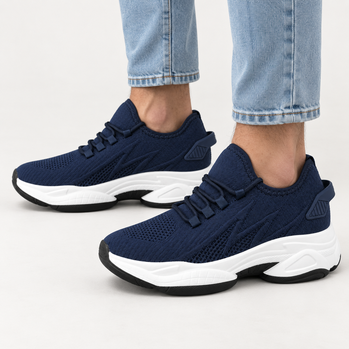 Zapatillas deportivas con elevación