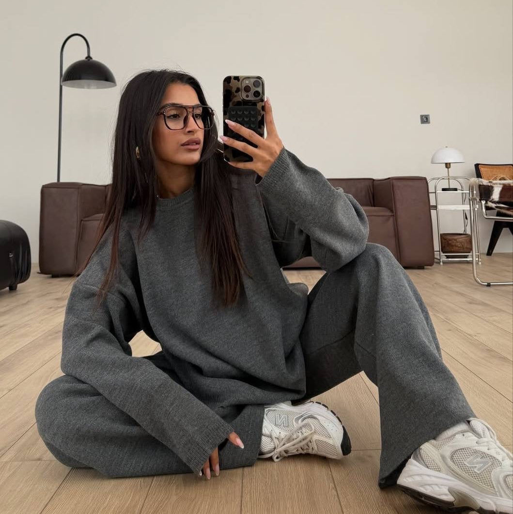 Bárbara | Pantalón de punto con cintura elástica