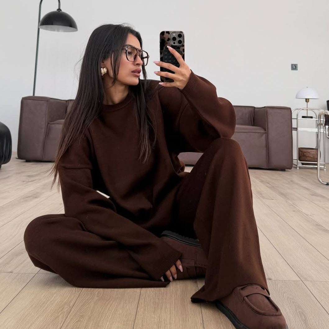 Bárbara | Pantalón de punto con cintura elástica