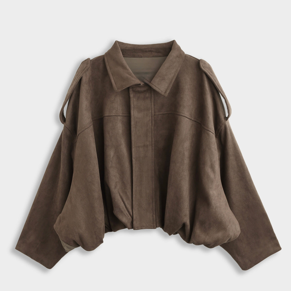 Elisa | Chaqueta oversize efecto velour