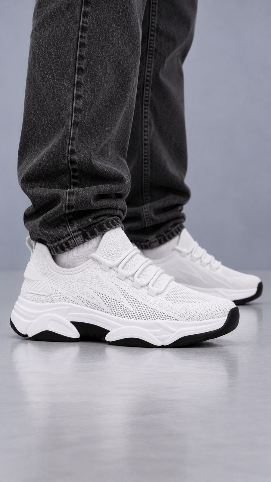 Zapatillas deportivas con elevación