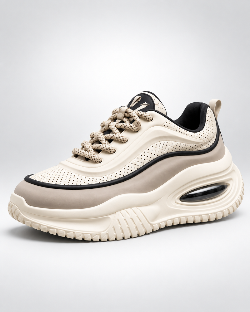 Airwave Street Sneakers crema - vista 45 grados [vrs-color:crema]