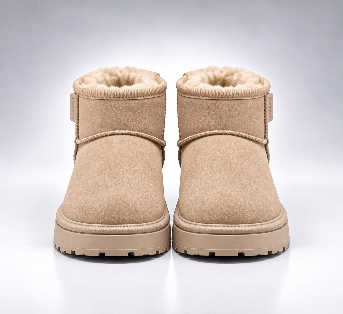 Botines Aspen Soft beige frontal