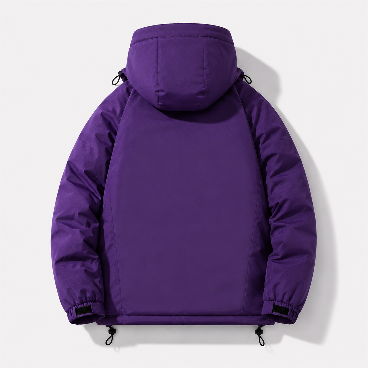 Chaqueta Técnica Axis morada, vista trasera