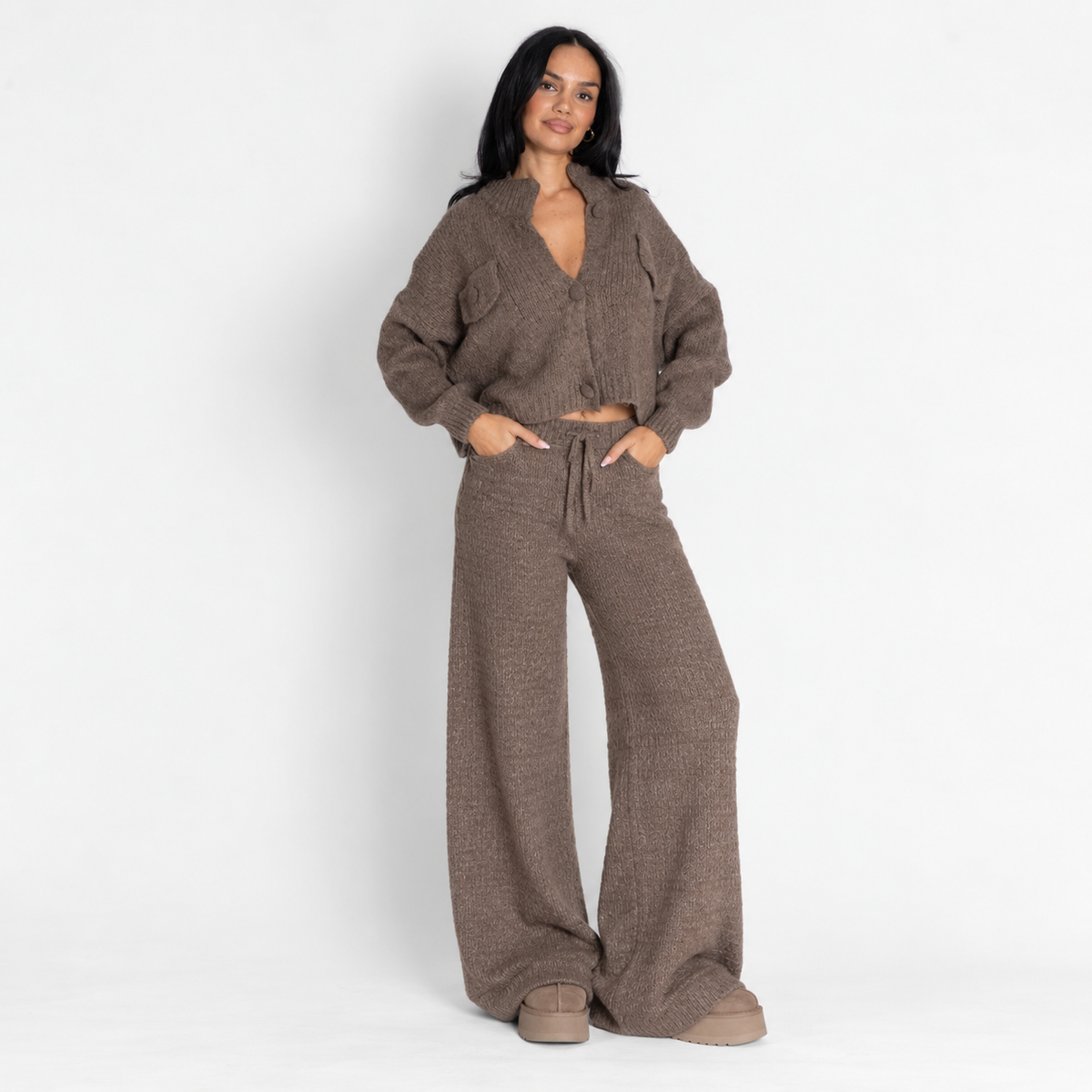 Noa | Pantalón ancho de punto