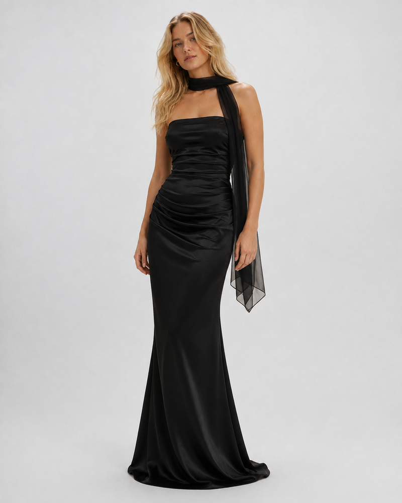 Vestido Capri Satin - vista 2