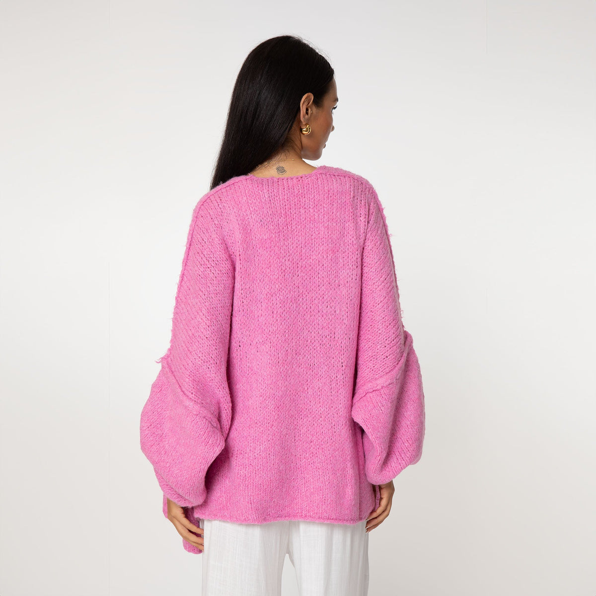 Clarisa | Cárdigan oversize abierto