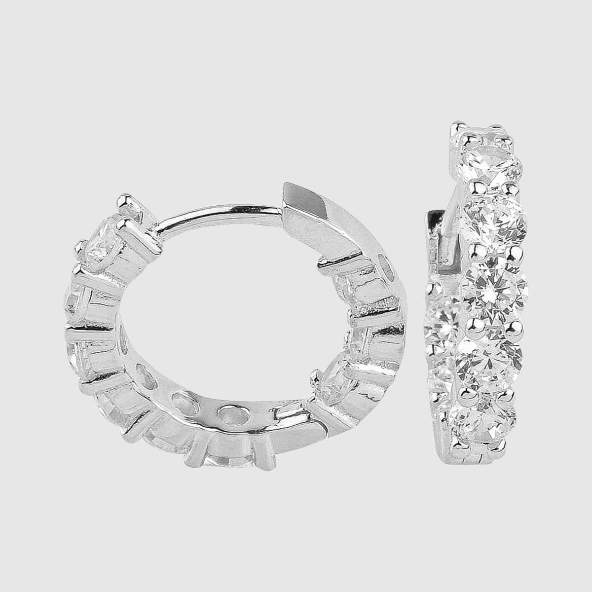 Concha | Aros medianos de piedras redondas