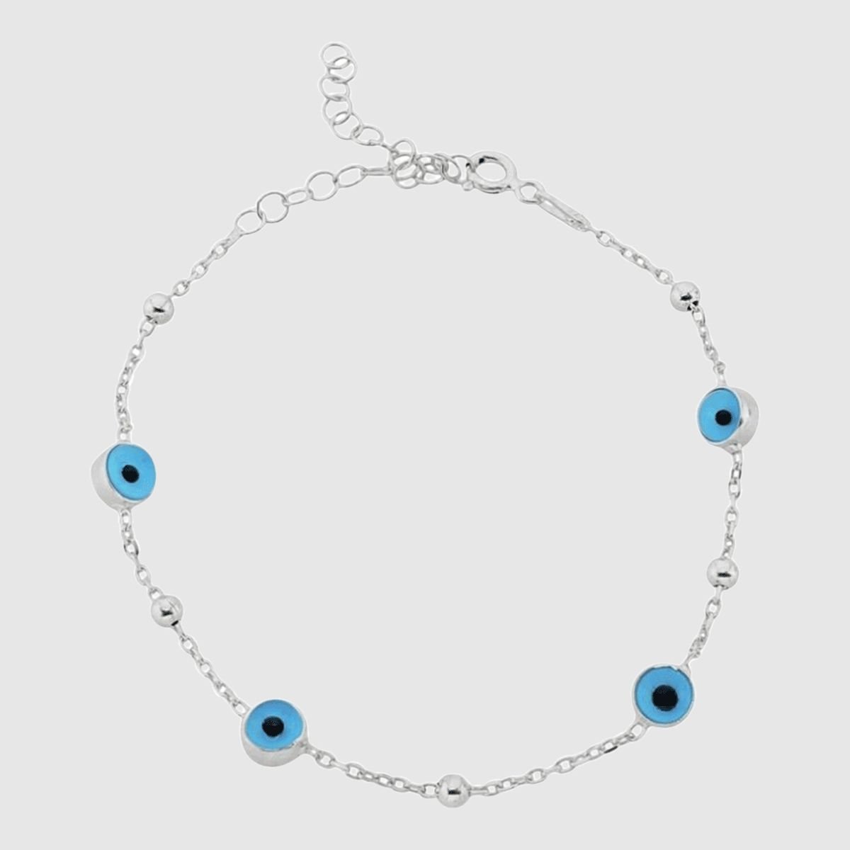 Helga | Pulsera con ojos turcos