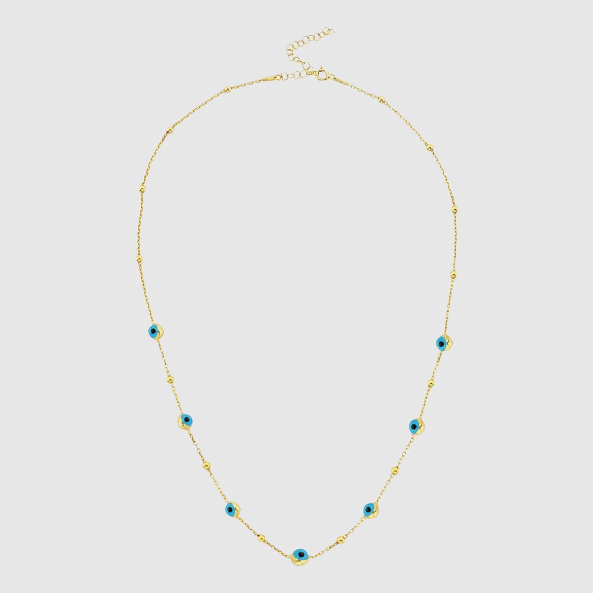 Ivet | Collar con cuentas ojo turco