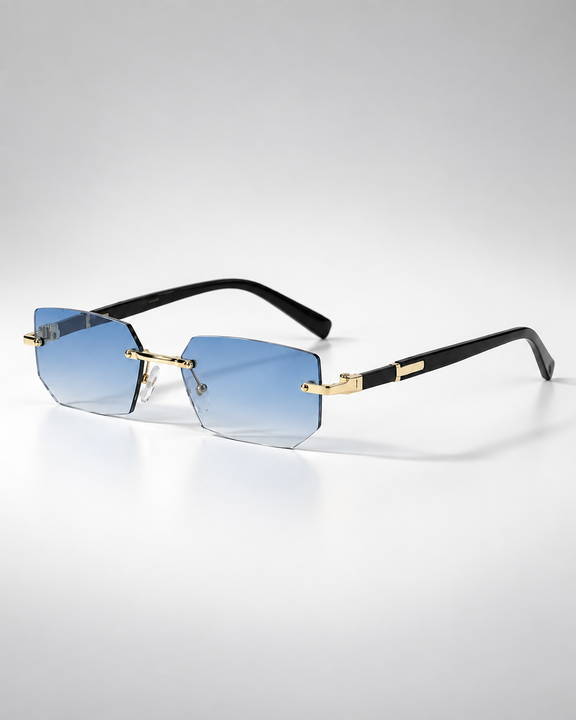Gafas Rimless azul