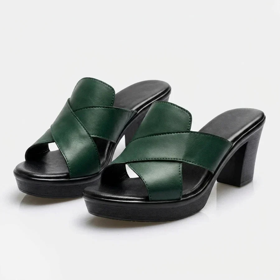 Gisèle | Sandalias de tacón cómodas
