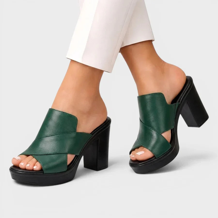 Gisèle | Sandalias de tacón cómodas