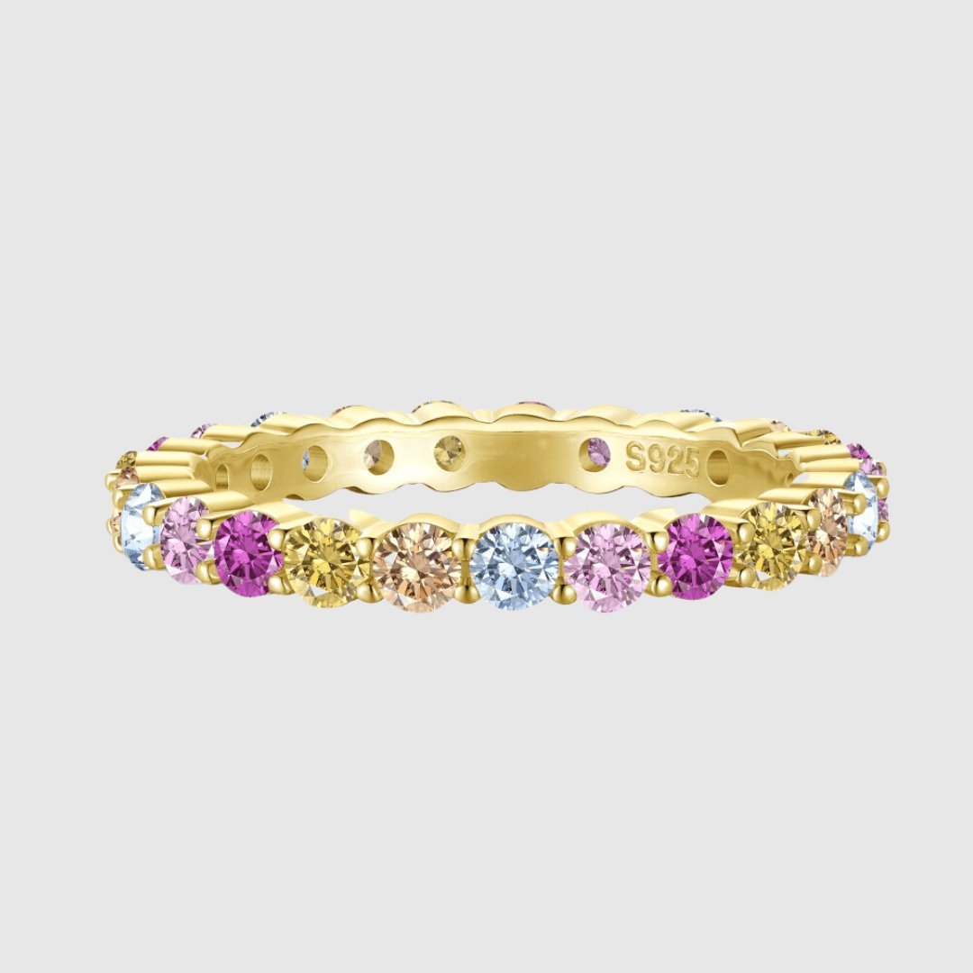 Kenia | Anillo de piedras de colores