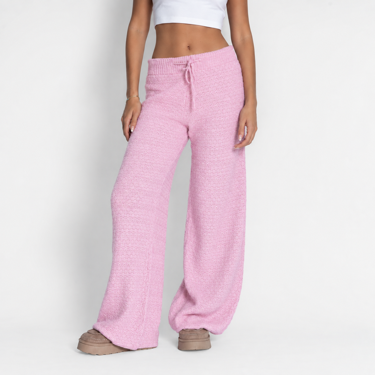 Noa | Pantalón ancho de punto