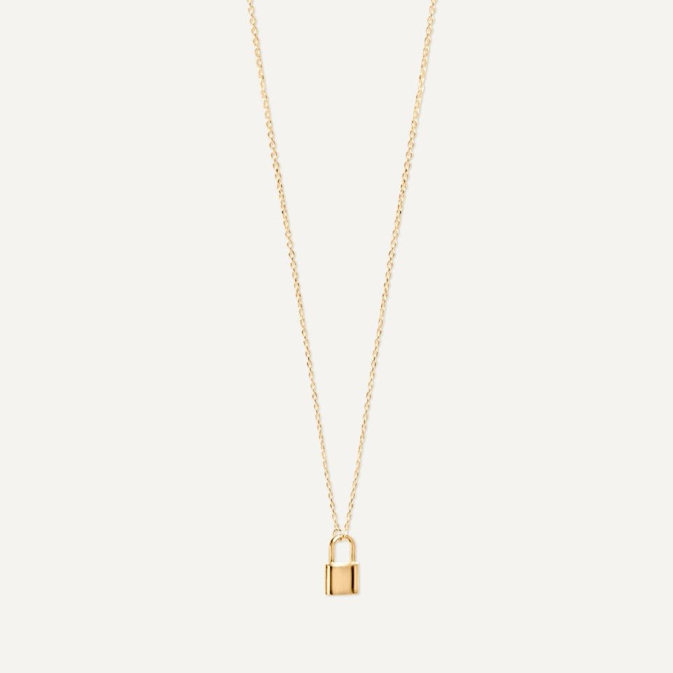 Abigail | Collar con colgante candado