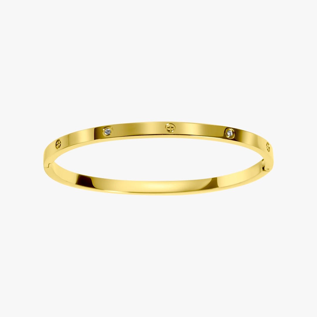 Serenity | Brazalete abierto con pedrería