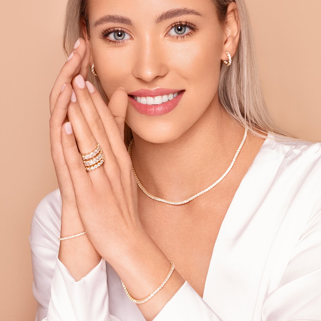 Lourdes | Pulsera de pedrería fina