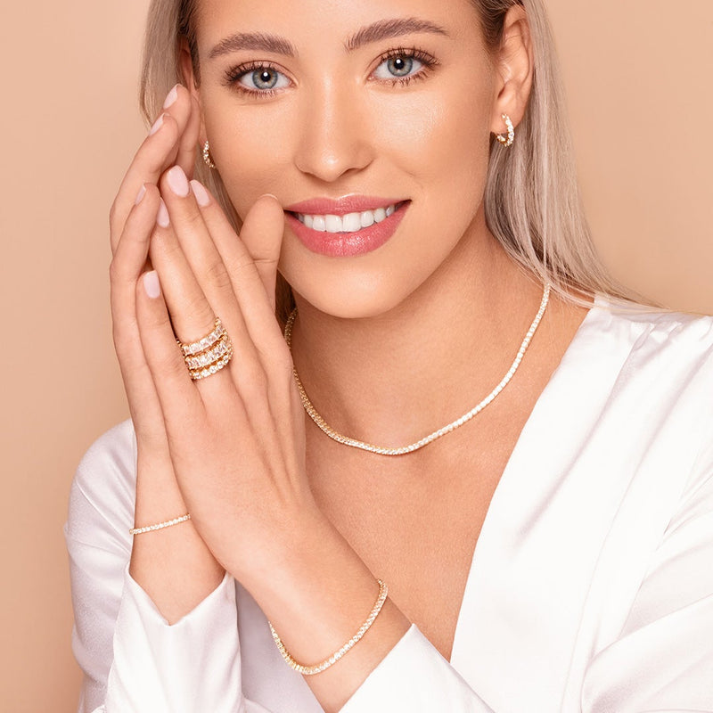 Lourdes | Pulsera de pedrería fina