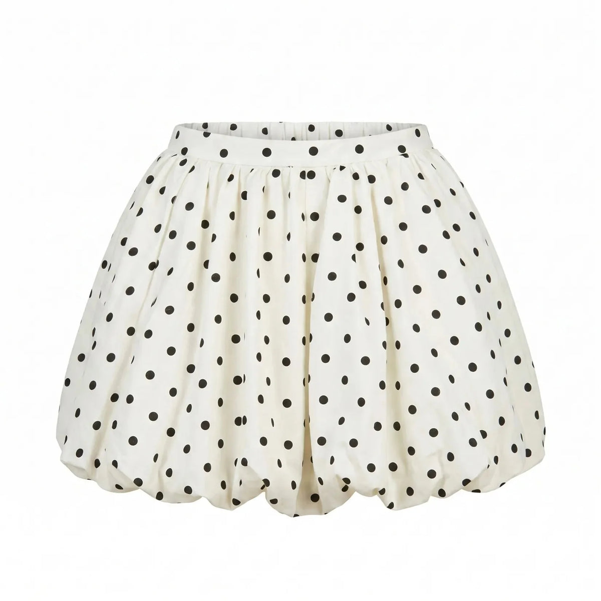 Helena | Falda pantalón abullonada de lunares