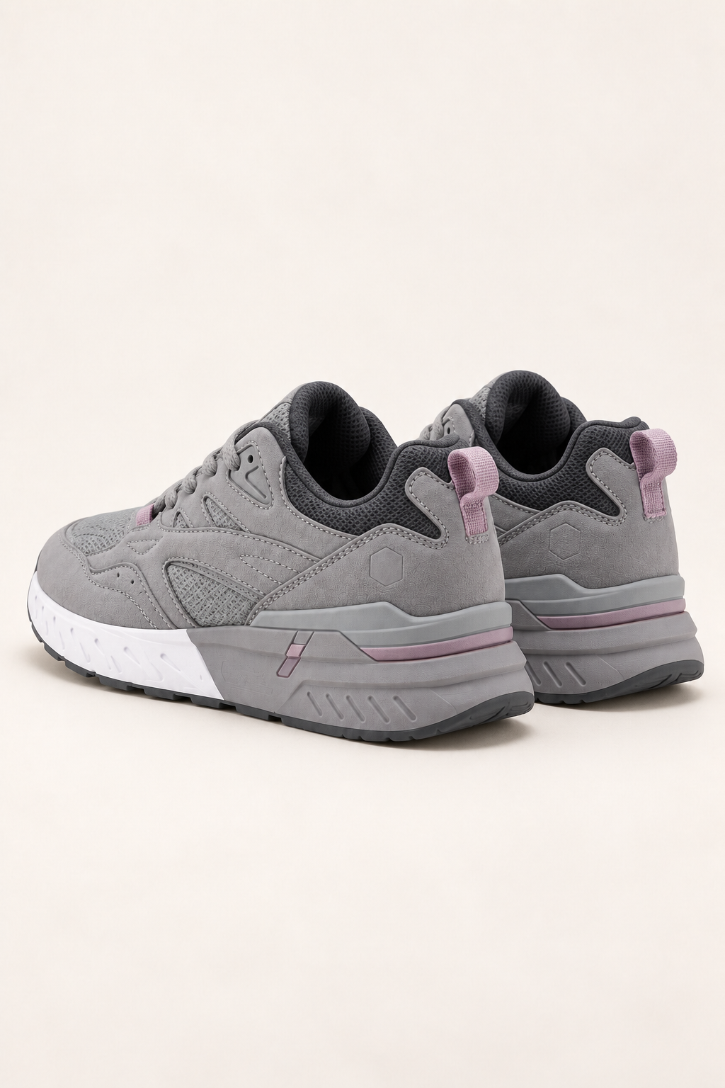 Zapatillas Urban Rebound V9 de mujer en Dove Gray — vista trasera