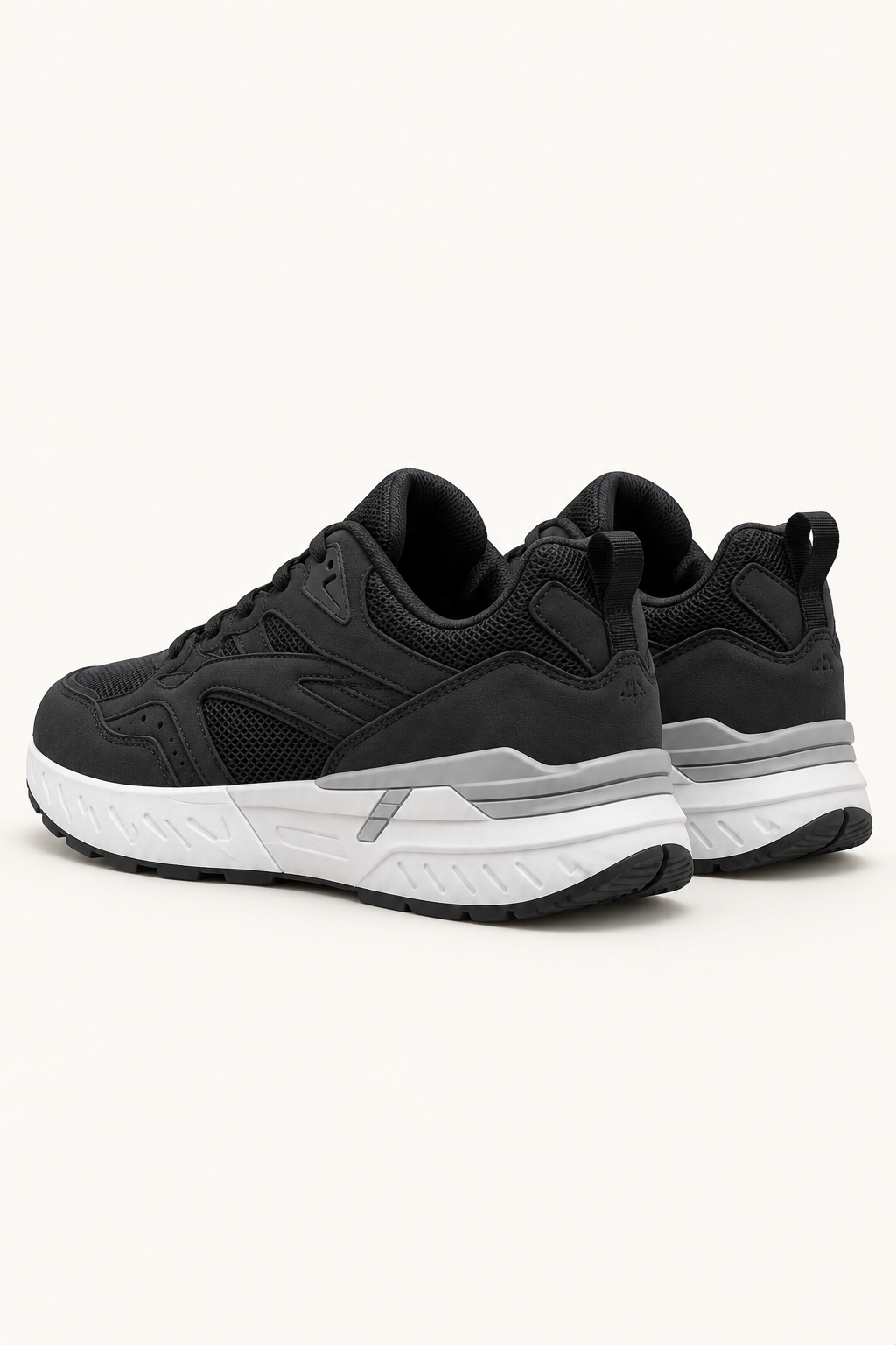 Zapatillas Urban Rebound V9 de mujer en Jet Black — vista trasera