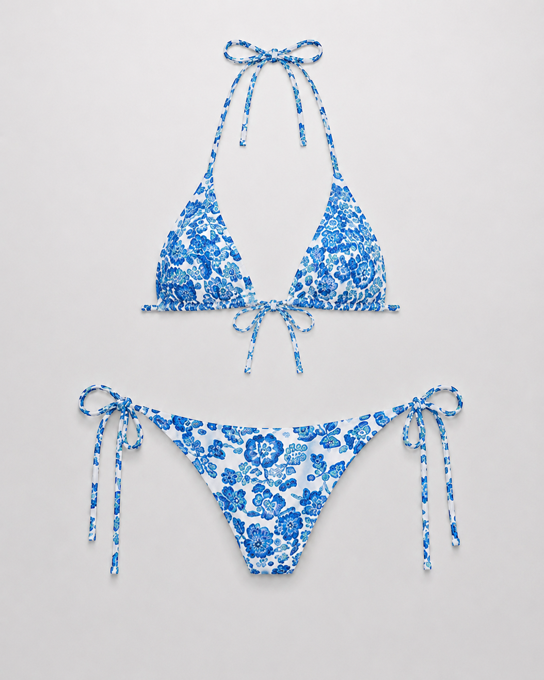 Bikini Cala Azzurra Floral — vista trasera