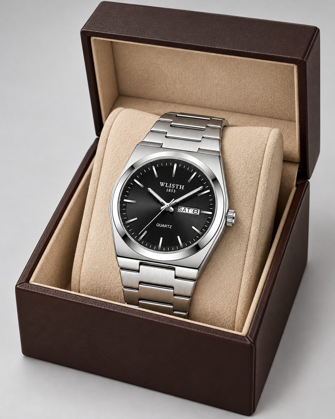 Reloj Monaco Signature — Negro — caja
