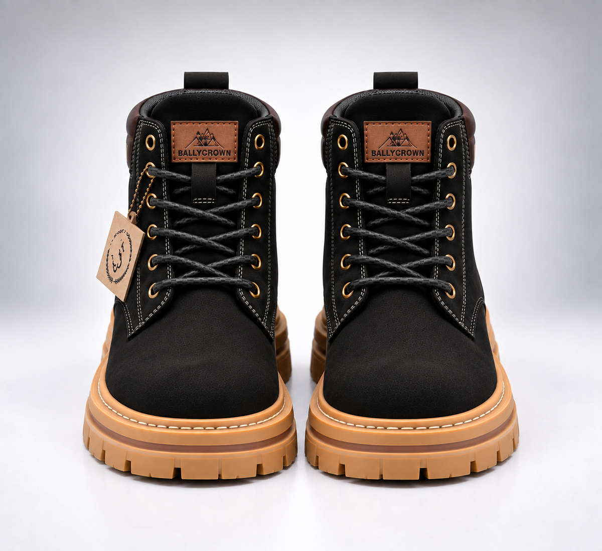Ridge Urban Boots negro frontal
