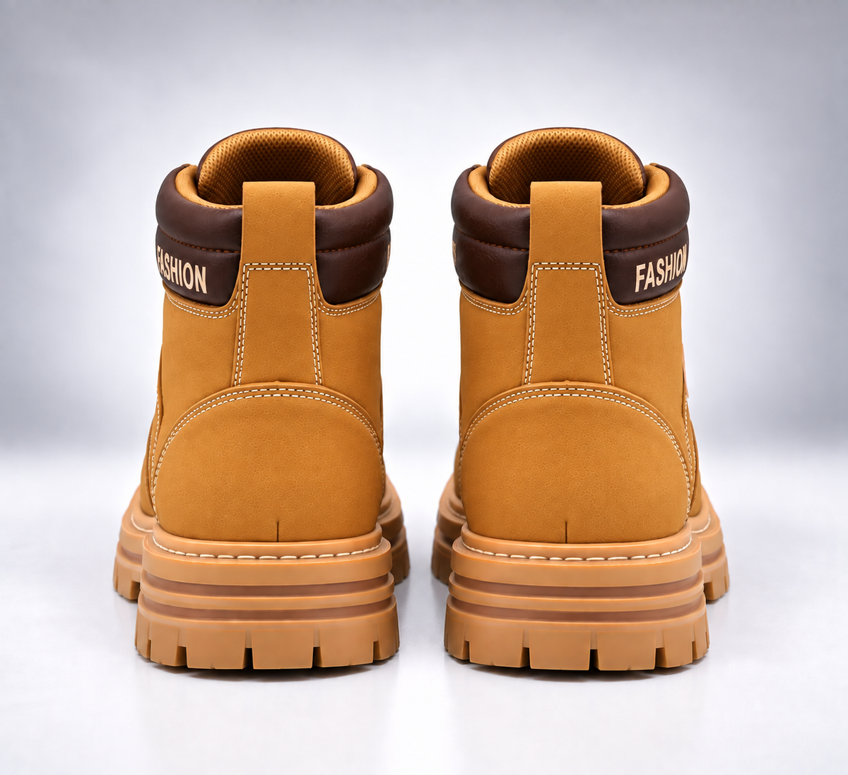 Ridge Urban Boots camel espalda
