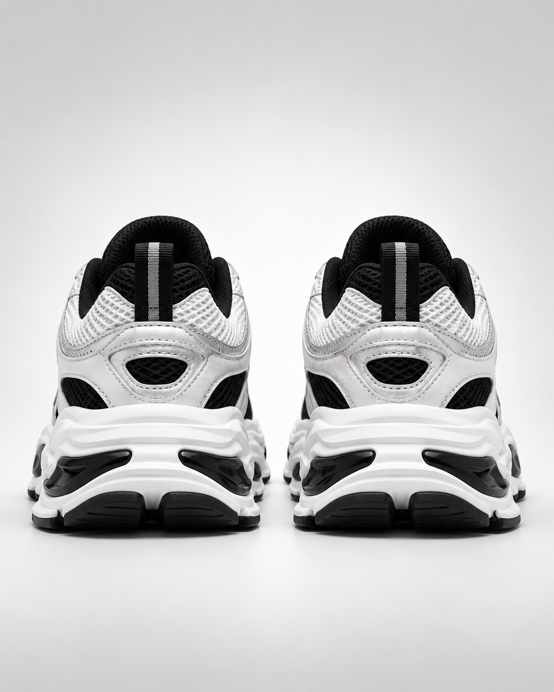 Urban Motion Sneakers gris - vista trasera [vrs-color:gris]