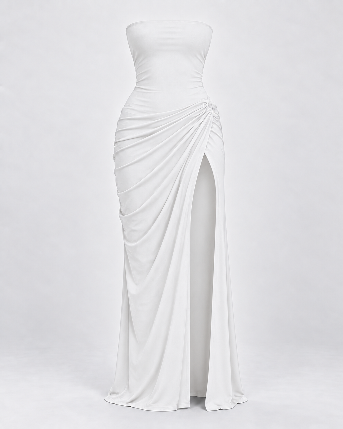 Vestido Santorini Drape blanco - imagen 1 de 6