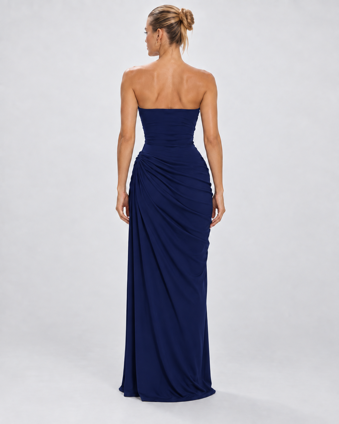 Vestido Santorini Drape azul marino - imagen 6 de 6