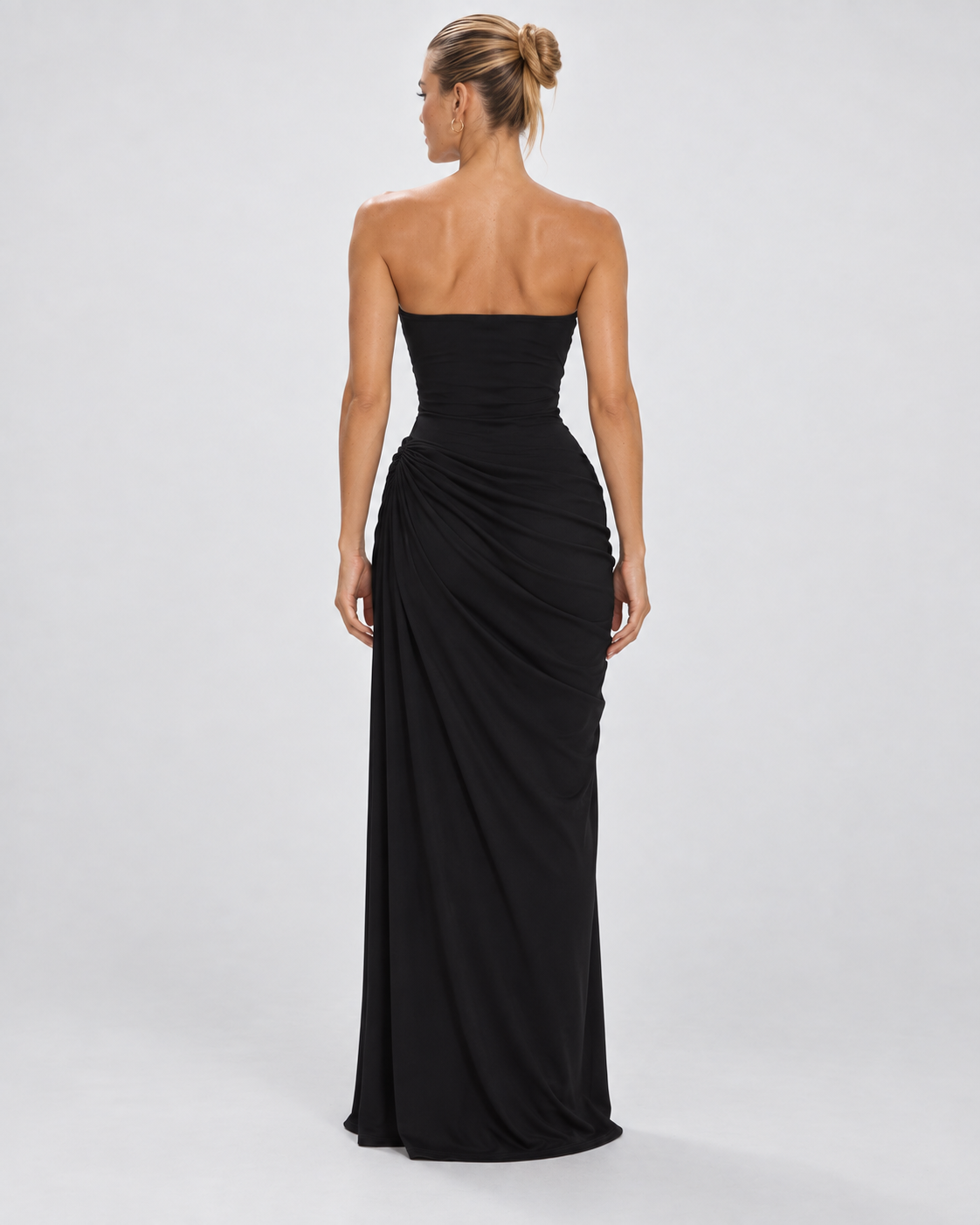 Vestido Santorini Drape negro - imagen 6 de 6
