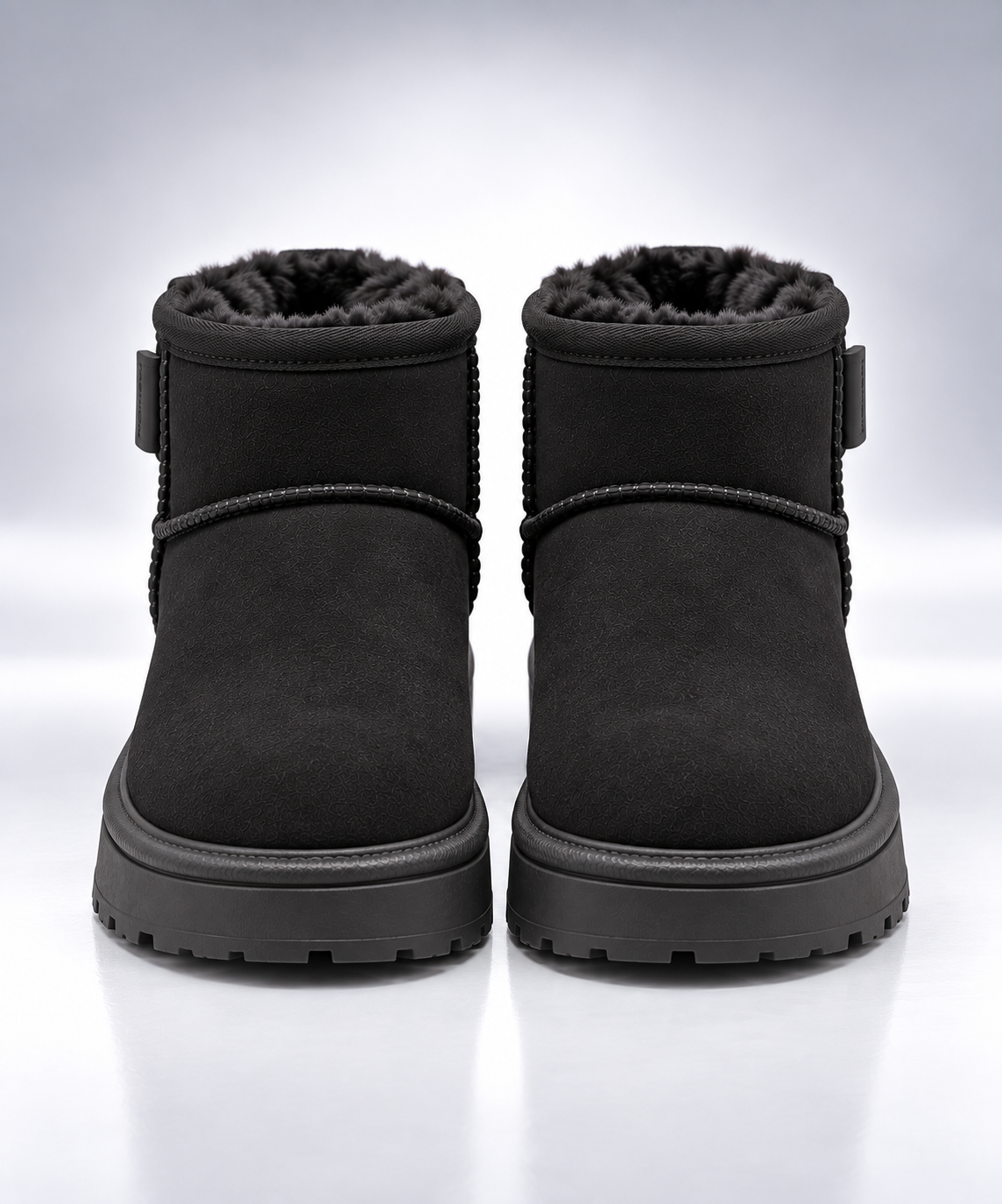 Botines Aspen Soft negro frontal
